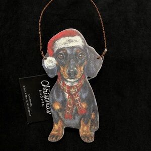 10 Dachshund Christmas Ornaments NWT